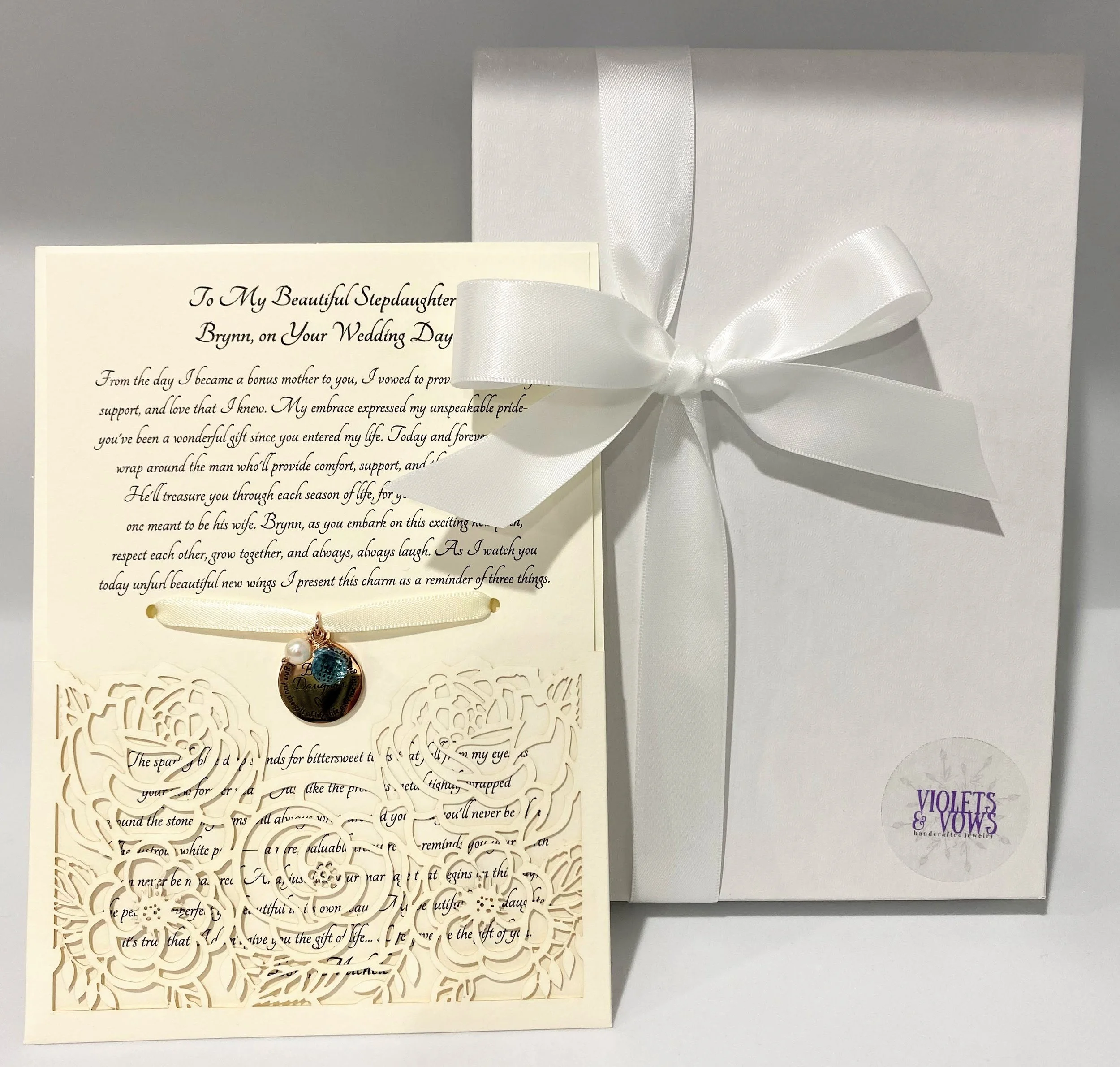 Gifts for 2024 stepdaughter at wedding